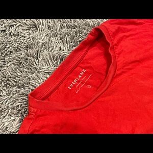 Everlane red tshirt